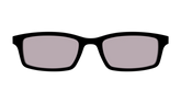 The Black with Gray Gaming Lens