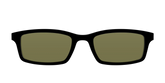 The Black with Green Racquet Sport Lens