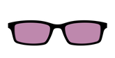 The Black with Pink Racquet Sport Lens