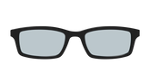 The Black With Slate Blue Lens
