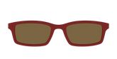 The Polarized Burgundy Sun Top
