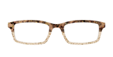 The Khaki Tortoise Crystal Split with Gold Flakes