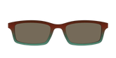 The Polarized Mahogany to Juniper Woodgrain Sun Top