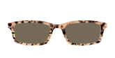 The Polarized Bisque Tortoise Split Sun Top
