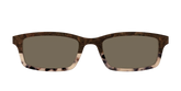 The Polarized Dark Oak Tortoise Split Sun Top
