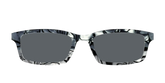 The Polarized Zebra Pearl Split Sun Top