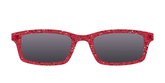The Polarized Ruby Sparkle Sun Top