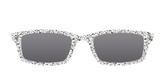 The Polarized Silver Sparkle Sun Top