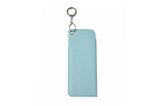 The Top Frame Keychain Case Iris Blue