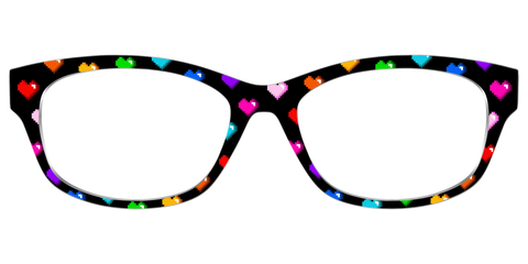 The 8-Bit Rainbow Hearts