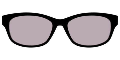 The Black with Gray Gaming Lens