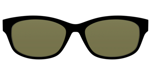 The Black with Green Racquet Sport Lens