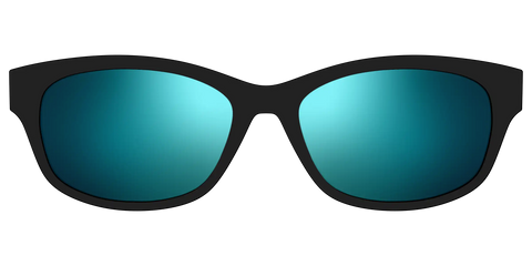 The Polarized Blue Reflective Sun Top