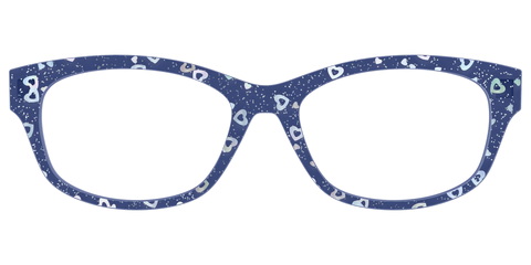 The Denim Heart Glitter Crystal