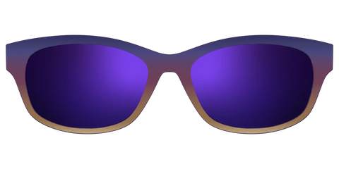 The Polarized Dusk to Dawn Gradient Sun Top