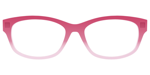 The Flamingo to Blush Gradient Crystal