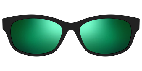 The Polarized Green Reflective Sun Top