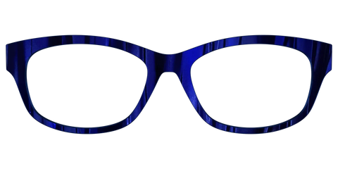 The Indigo Moire Stripes