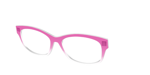 The Magenta Gradient Crystal