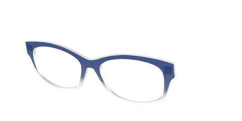 The Navy Gradient Crystal