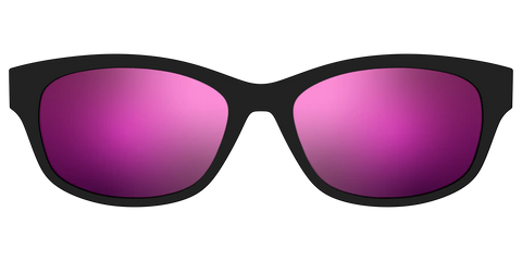 The Polarized Pink Reflective Sun Top