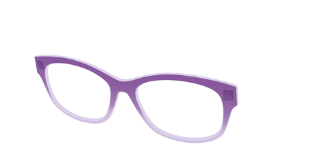 The Plum to Lilac Gradient Crystal