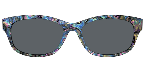 The Polarized Midnight Abalone Sun Top
