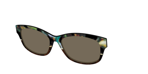 The Polarized Mirage Split with Gold Foil Sun Top