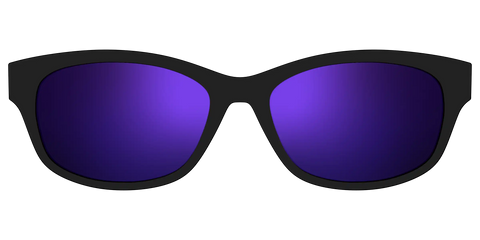 The Polarized Purple Reflective Sun Top