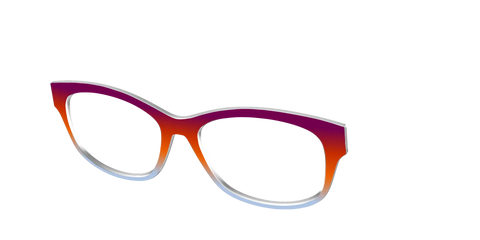 The Raspberry to Periwinkle Gradient