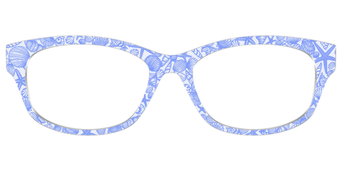 The Reef Blue Shell Lace