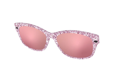 The Polarized Rose Gold Sparkle Sun Top