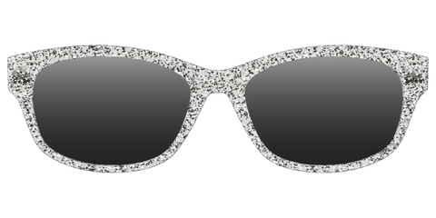 The Polarized Silver Sparkle Sun Top