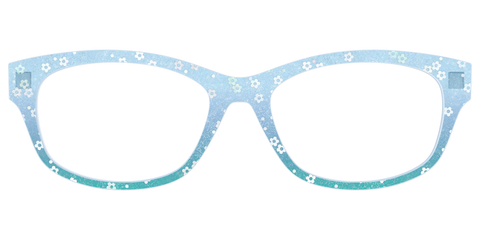 The Sky Blue Crystal with Daisy Glitter
