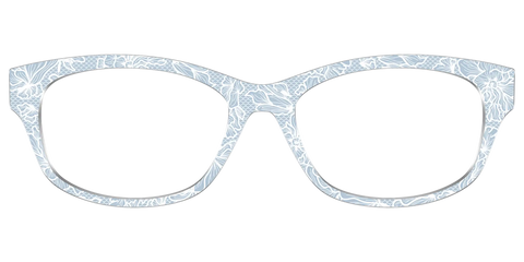 The Something Blue Floral Lace
