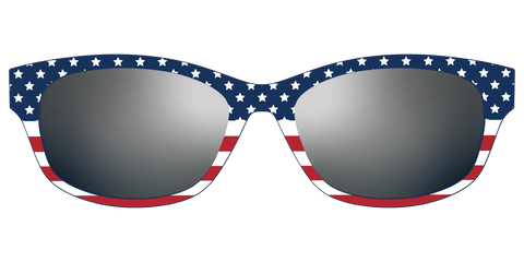 The Polarized Stars & Stripes Sun Top