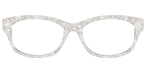 The Taupe Floral Lace