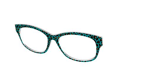 The Teal Leopard