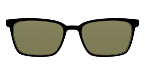 The Black with Green Racquet Sport Lens