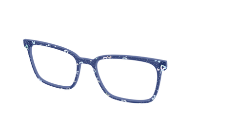 The Denim Heart Glitter Crystal