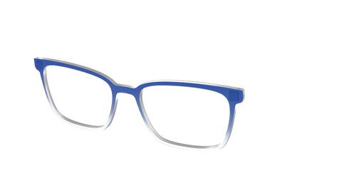 The Indigo Gradient Crystal