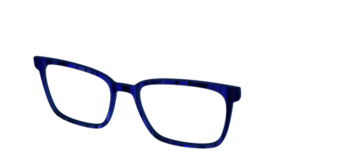The Indigo Moire Stripes