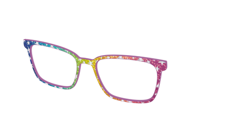 The Iridescent Rainbow Stars
