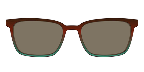 The Polarized Mahogany to Juniper Woodgrain Sun Top