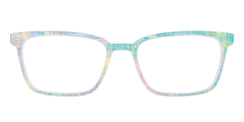 The Pastel Gradient with Holographic Hatching