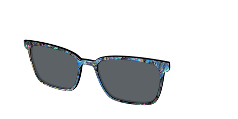The Polarized Midnight Abalone Sun Top
