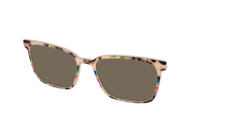 The Polarized Prism Split Tortoise Sun Top