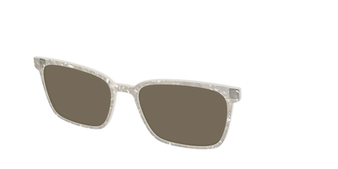 The Polarized White Quartz Pearl Sun Top