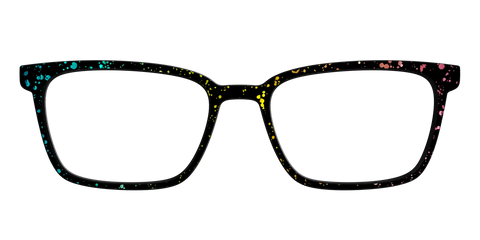 The Rainbow Foil Splatter