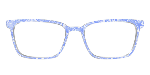 The Reef Blue Shell Lace